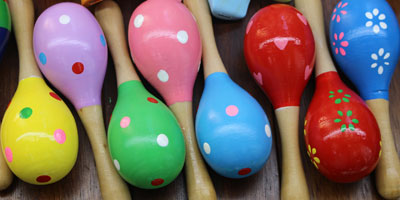 bunte Maracas